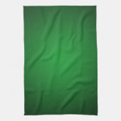 Grainy Green-Black Vignette Handtuch (Vertikal)