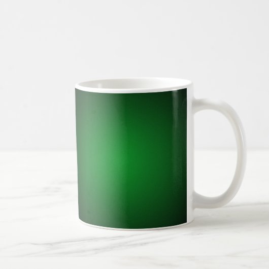 Grainy Green-Black Vignette Kaffeetasse (Rechts)