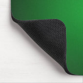 Grainy Green-Black Vignette Mousepad (Ecke)