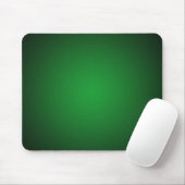 Grainy Green-Black Vignette Mousepad (Mit Mouse)