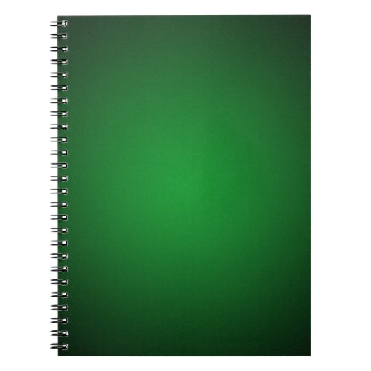 Grainy Green-Black Vignette Notizblock (Vorderseite)