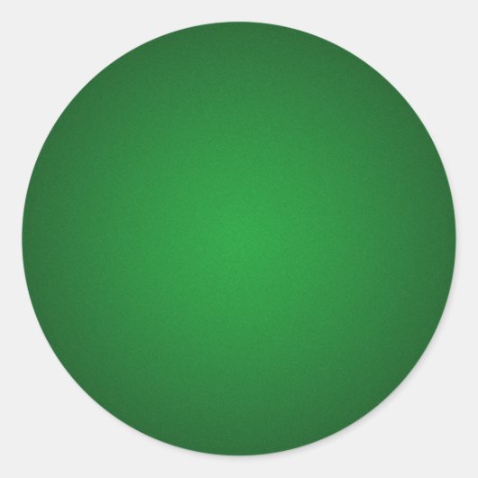Grainy Green-Black Vignette Runder Aufkleber (Vorderseite)