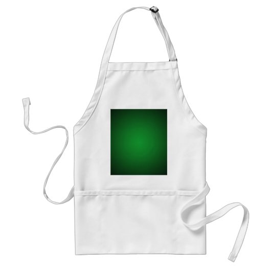 Grainy Green-Black Vignette Schürze (Vorne)