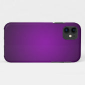 Grainy Lila-Black Vignette Case-Mate iPhone Hülle (Rückseite (Horizontal))