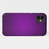 Grainy Lila-Black Vignette Case-Mate iPhone Hülle (Rückseite (Horizontal))