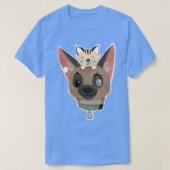 Grainy Pixie und Brutus T-Shirt (Design vorne)