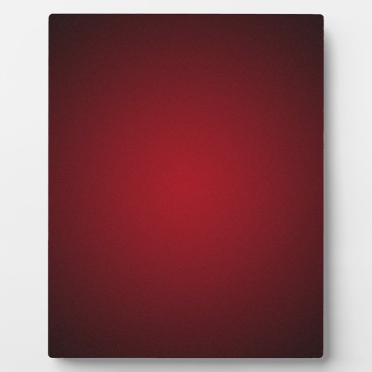 Grainy Red-Black Vignette Fotoplatte (Vorderseite)