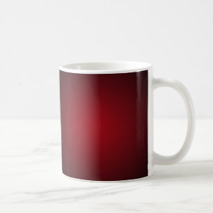 Grainy Red-Black Vignette Kaffeetasse