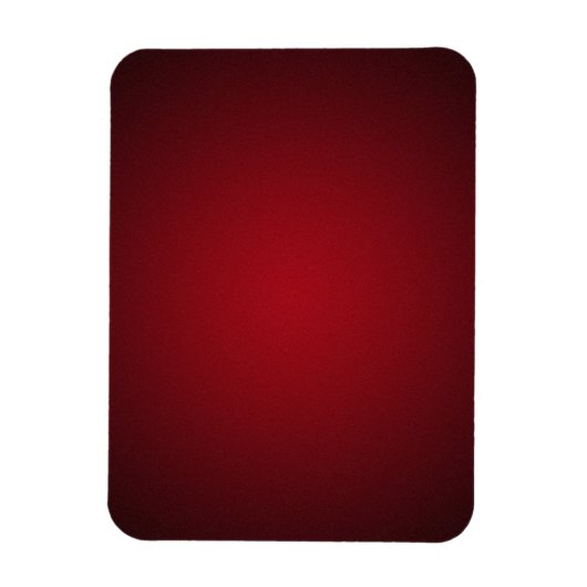 Grainy Red-Black Vignette Magnet (Vertikal)