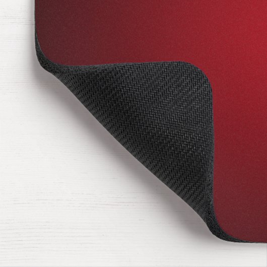 Grainy Red-Black Vignette Mousepad (Ecke)