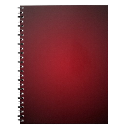 Grainy Red-Black Vignette Notizblock (Vorderseite)