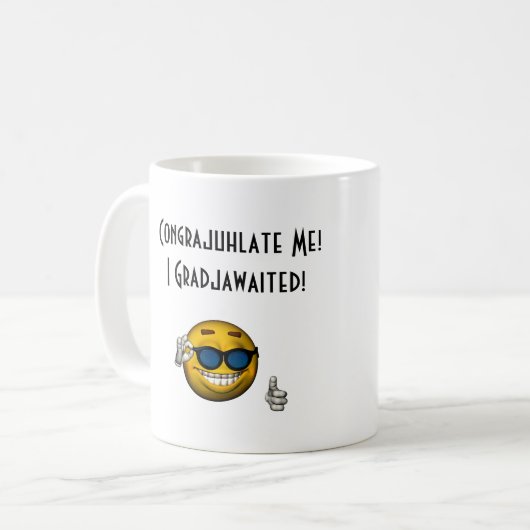 "Grajuhlate Me! Ich Gradjawartete!" - [b] Kaffeetasse (Vorderseite Links)