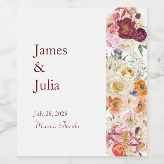 GRAKEFUL Blogs Weinetikett (Einzelnes Label)