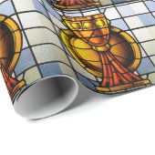 Gral-Buntglas - Sakrament Geschenkpapier (Rolleneckpunkt)