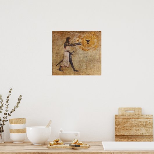 Gralsritter Poster (Küche)