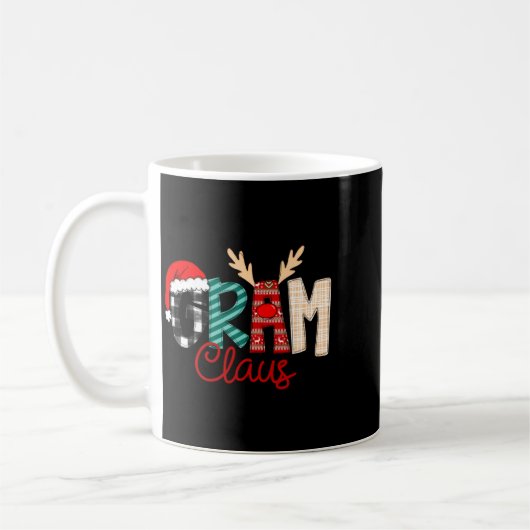 Gram Claus Xmas Happy New Santa Claus Merry Christ Kaffeetasse (Links)