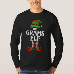 Gram Elf passende Familien Gruppen Weihnachtsfeier T-Shirt