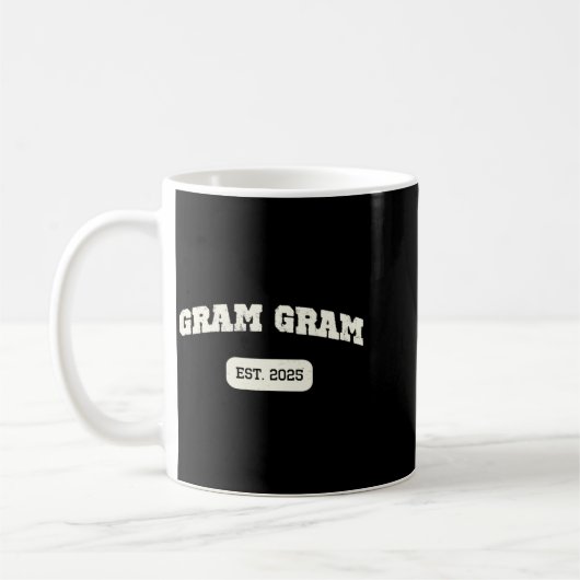 Gram-gram Est 2025 New Announcement Promoted Gramg Kaffeetasse (Links)