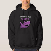 Gram-Gram Shark Funny Family Grandma GramGram Hoodie (Vorderseite)