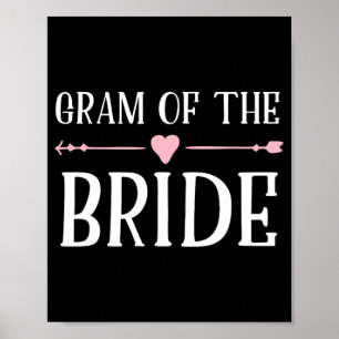 Gram Großmutter der Braut Poster