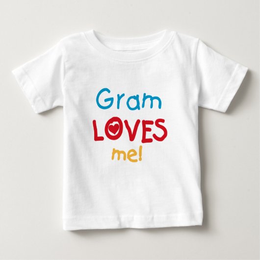 Gram Lieben Me T - Shirt und Geschenke (Vorderseite)