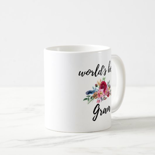 Gram Oma Großmutter-Geschenk Idee Kaffeetasse (VorderseiteRechts)