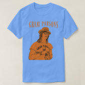 Gram Parsons Retro T-Shirt (Design vorne)