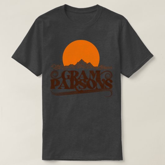 Gram Parsons Rising Sun T-Shirt (Design vorne)