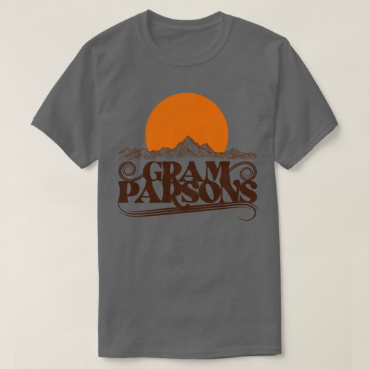 Gram Parsons Rising Sun T-Shirt (Design vorne)