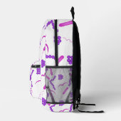 Gram Stain Bedruckter Rucksack (Rechts)