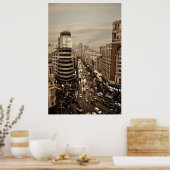 Gram von Madrid in Spanien Über Poster (Küche)