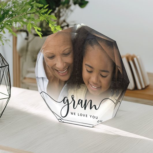 Gram We Liebe You | Oma Script Overlay Fotoblock
