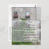 GramaBarb's Thunfisch-Mais-Chowder-Rezept Postkarte (Vorne/Hinten)