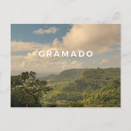 Gramado - Rio Grande do Sul Postkarte (Vorderseite)