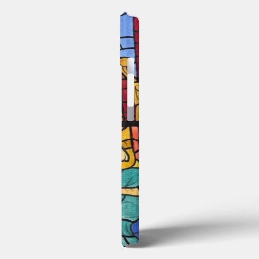 Gramatica Stained-Glass Window iPhone / iPad case (Rückseite / Links)