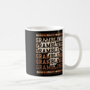 Grambling Hbcu mit Afrika Alumni Historisches Schw Kaffeetasse