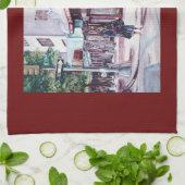 Gramercy Coffee Corner Geschirrtuch (Gefaltet)