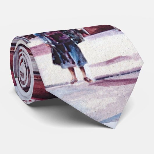 Gramercy Coffee Corner Krawatte (Gerollt)