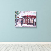 Gramercy Coffee Corner, New York City Leinwanddruck (Insitu (Holzboden))
