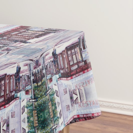 Gramercy Coffee Corner Tischdecke (Beispiel)
