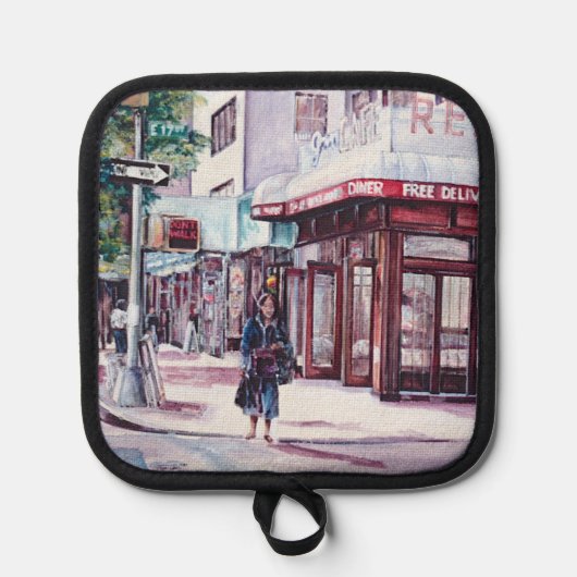 Gramercy Coffee Corner Topflappen (Vorderseite)