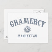 Gramercy Postkarte (Vorne/Hinten)