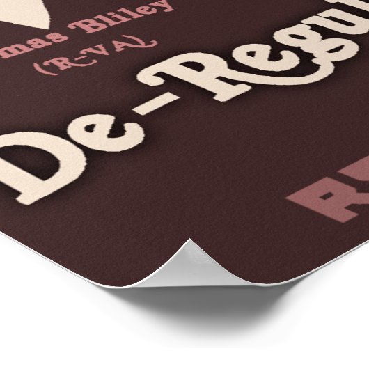 Gramm Leach Bliley Act Poster (Ecke)