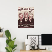Gramm Leach Bliley Act Poster (Heimbüro)