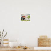 Gramm Silo von Tiffany Bohrer Print Poster (Küche)