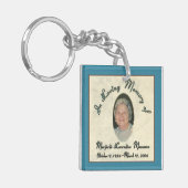 Gramm und großartiger Pop Mancuso doppelseitiger Schlüsselanhänger (Vorderseite links)