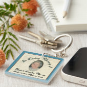 Gramm und großartiger Pop Mancuso doppelseitiger Schlüsselanhänger (Vorderseite rechts)