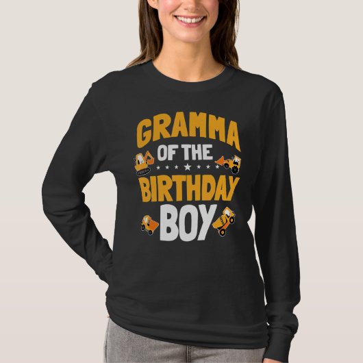 Gramma der Geburtstagsarbeitsfirma BDA T-Shirt (Vorderseite)