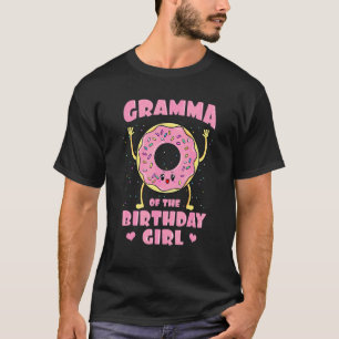 Gramma des Geburtstagsmädchens Donut Bday Party Gr T-Shirt