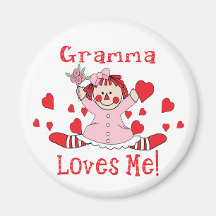 Gramma Liebe Rag Doll Magnet